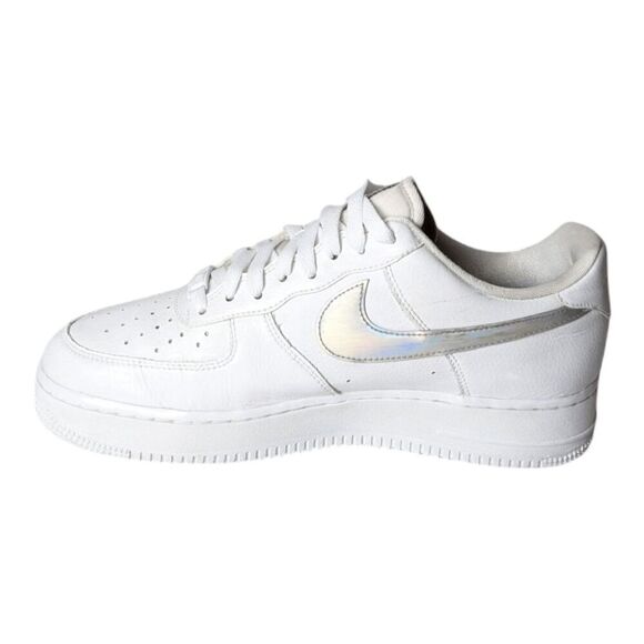 NIKE Air Force 1 Low "Iridescent Swoosh" Sneakers Size 9.5 - Picture 6 of 9